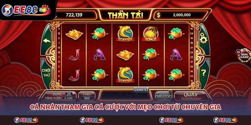 Cá nhân tham gia cá cược với mẹo chơi từ chuyên gia