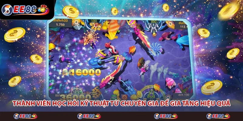 Thành viên học hỏi kỹ thuật từ chuyên gia để gia tăng hiệu quả Thành viên học hỏi kỹ thuật từ chuyên gia để gia tăng hiệu quả